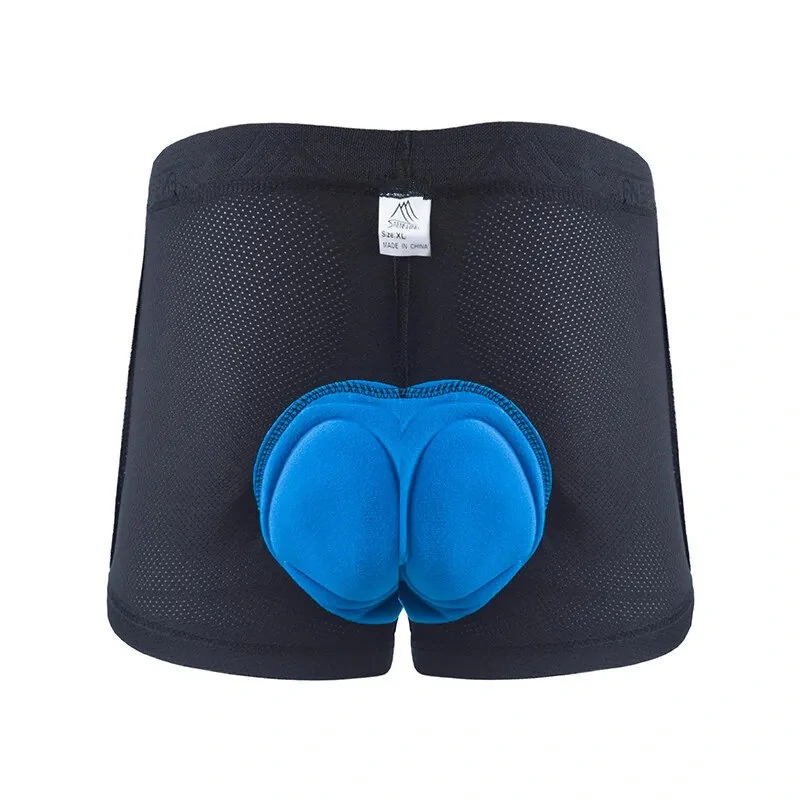 (image for) Men's Cycling Pant 3D Gel Breathable Shockproof Elastic Sweat-absorbent Thickened Sport Shorts Underpants for Bicycle Motorcycle