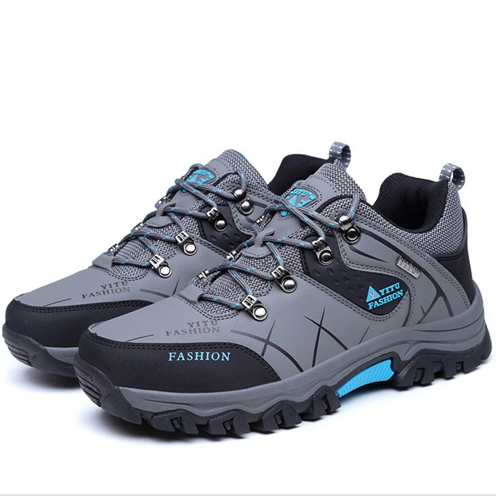 (image for) Mountaineering Men's Shoes Low Top Snow Boots Outdoor Adventure Camping Leisure Hiking Shoes